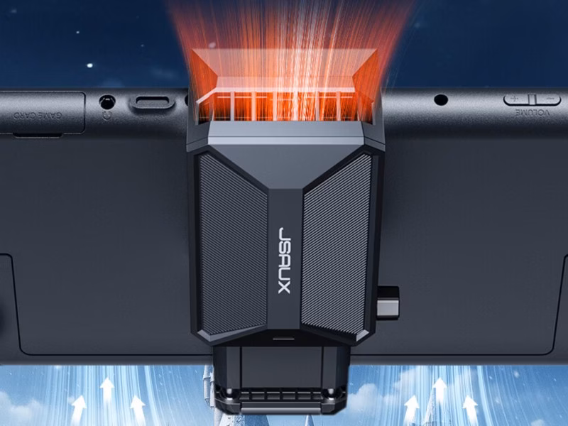 JSAUX has released the Cooling Fan cooler for the Nintendo Switch 2 console