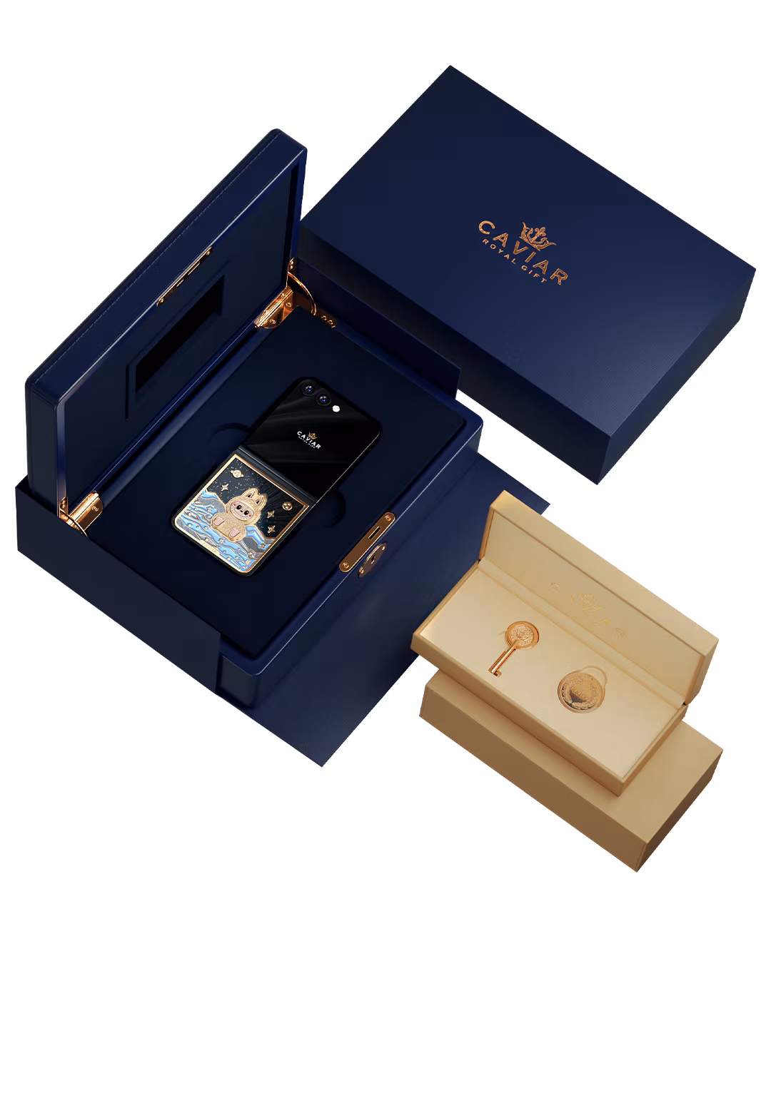 Caviar's limited edition Galaxy Z Fold7 and Z Flip7 with Labubu 7 released samsung zflip 7 labubu image 09 package 1