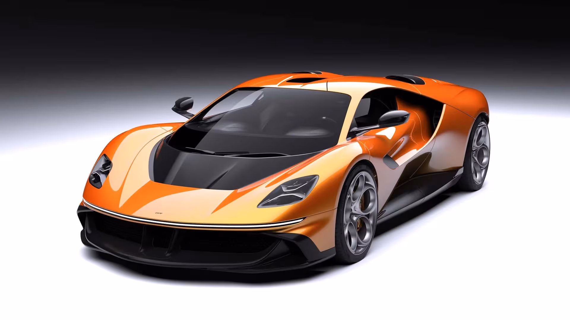 The Garagisti GP1 supercar with a V12 and a manual will be presented in Britain