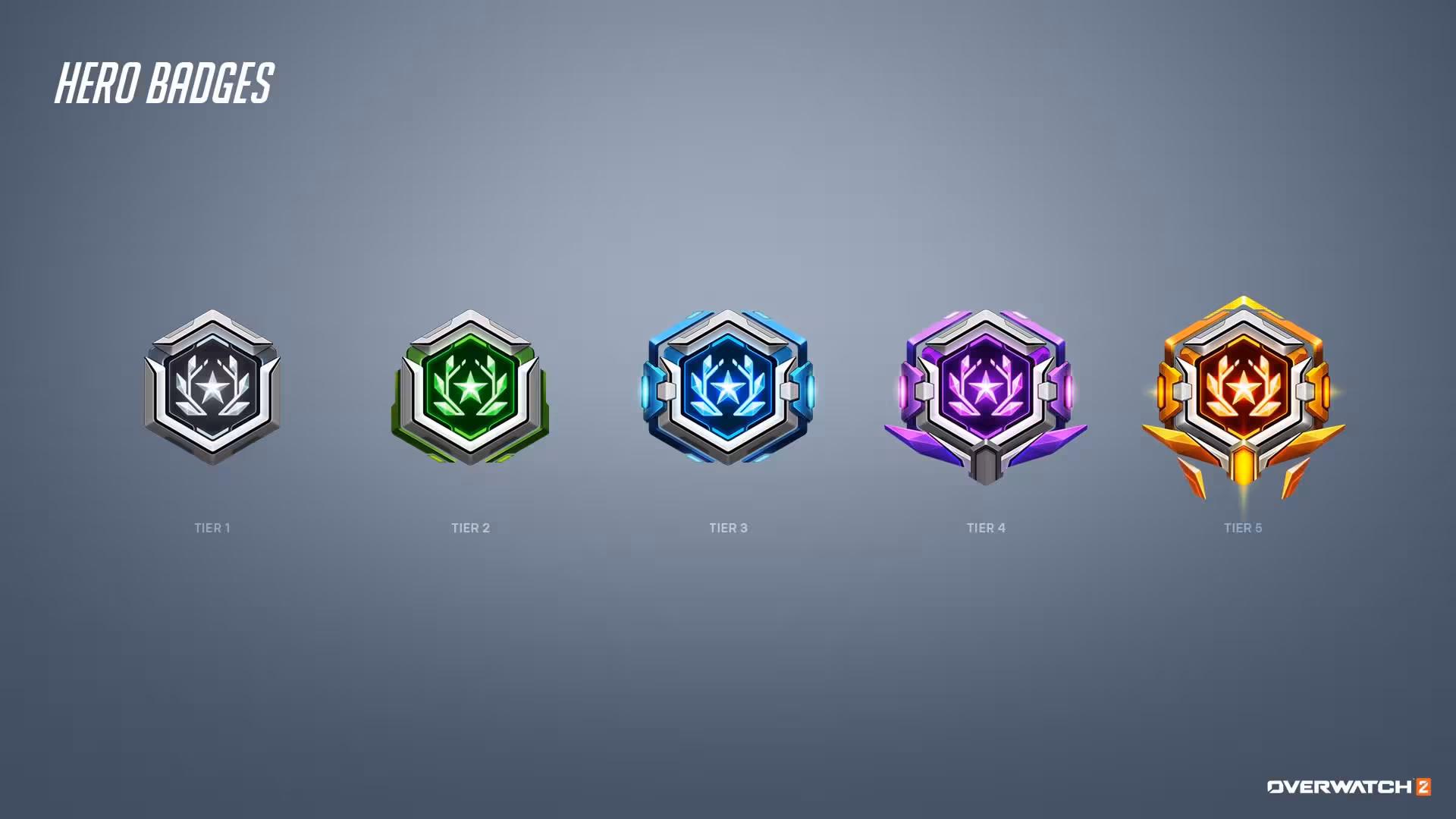 Blizzard radically changes levels and rewards in Overwatch 2 3 herobadges