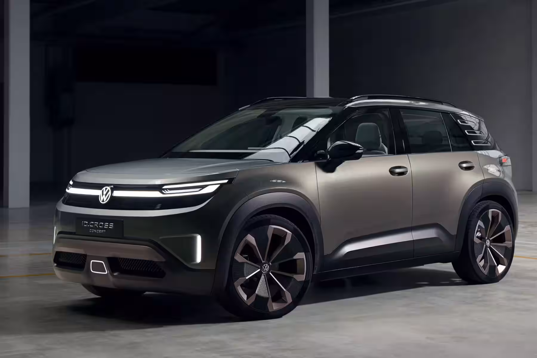 Volkswagen showed the low-cost electric crossover ID.Cross in Munich Volkswagen showed the low-cost electric crossover ID.Cross in Munich