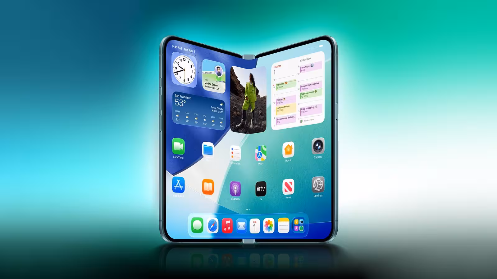 Apple has increased sales forecasts for the foldable iPhone 3 apple foldable thumb
