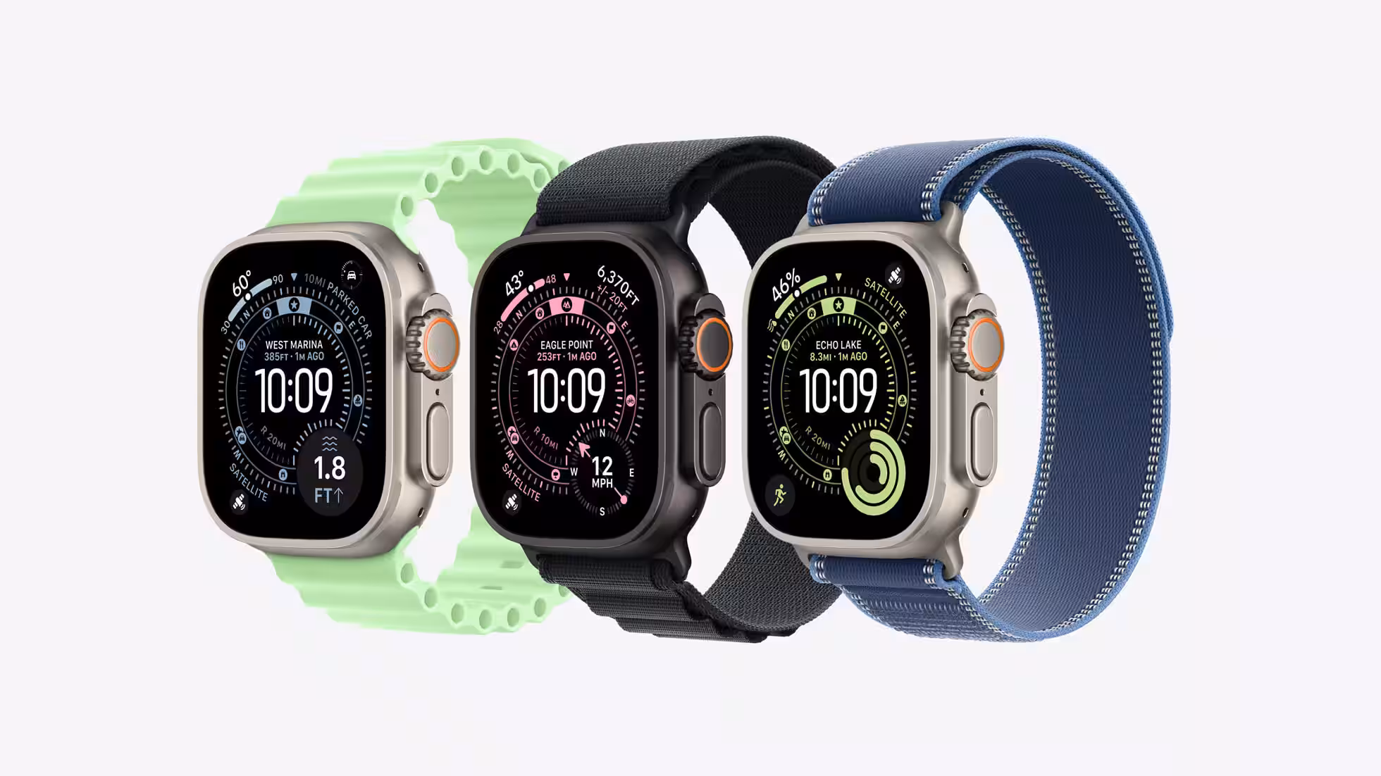 Apple unveiled Apple Watch Ultra 3 with largest display 7 apple watch ultra 3 bands