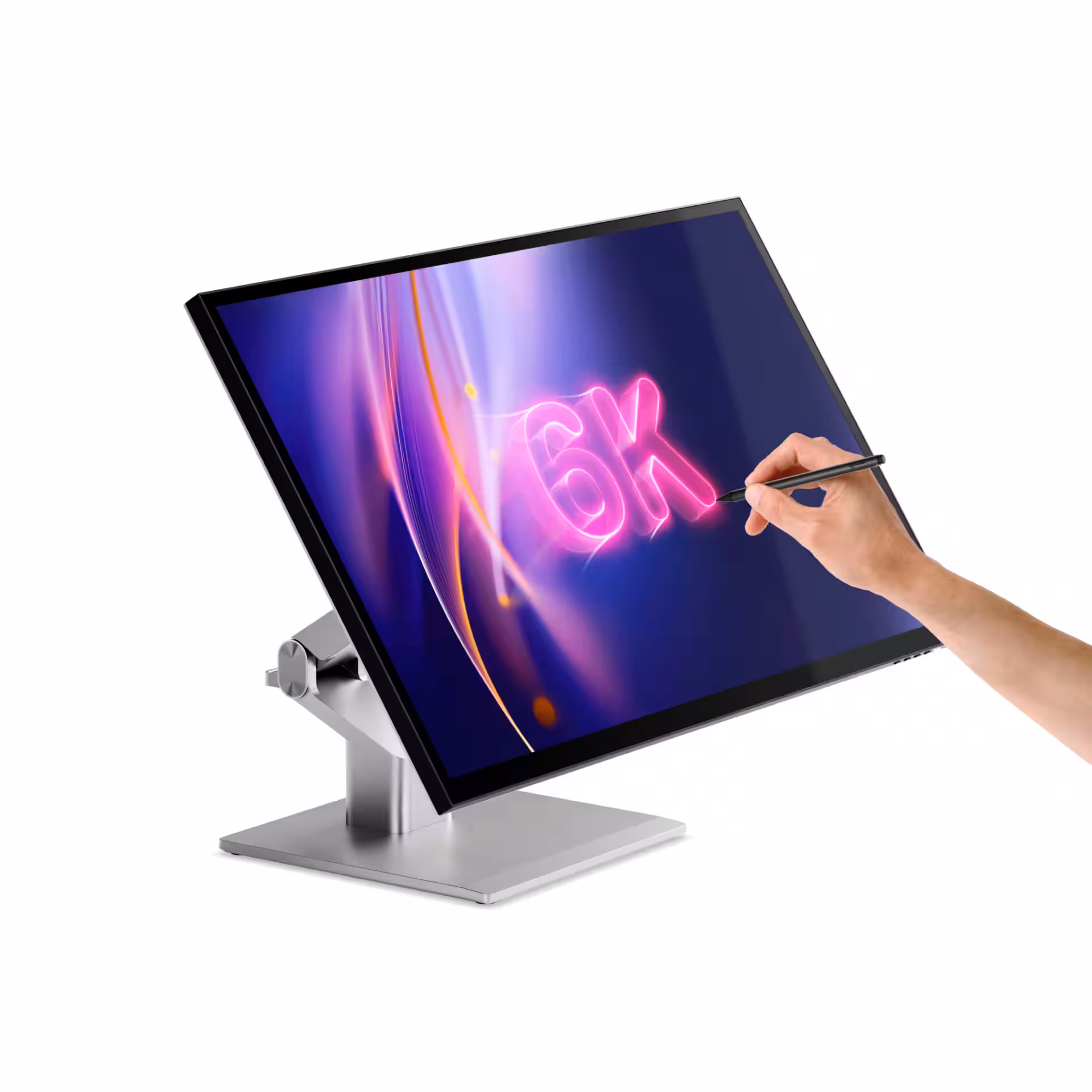 IFA 2025: Alogic unveils world's first 6K touch display 4 clarity 6k 32 inch touch monitor with folding stand 1920x1920 1