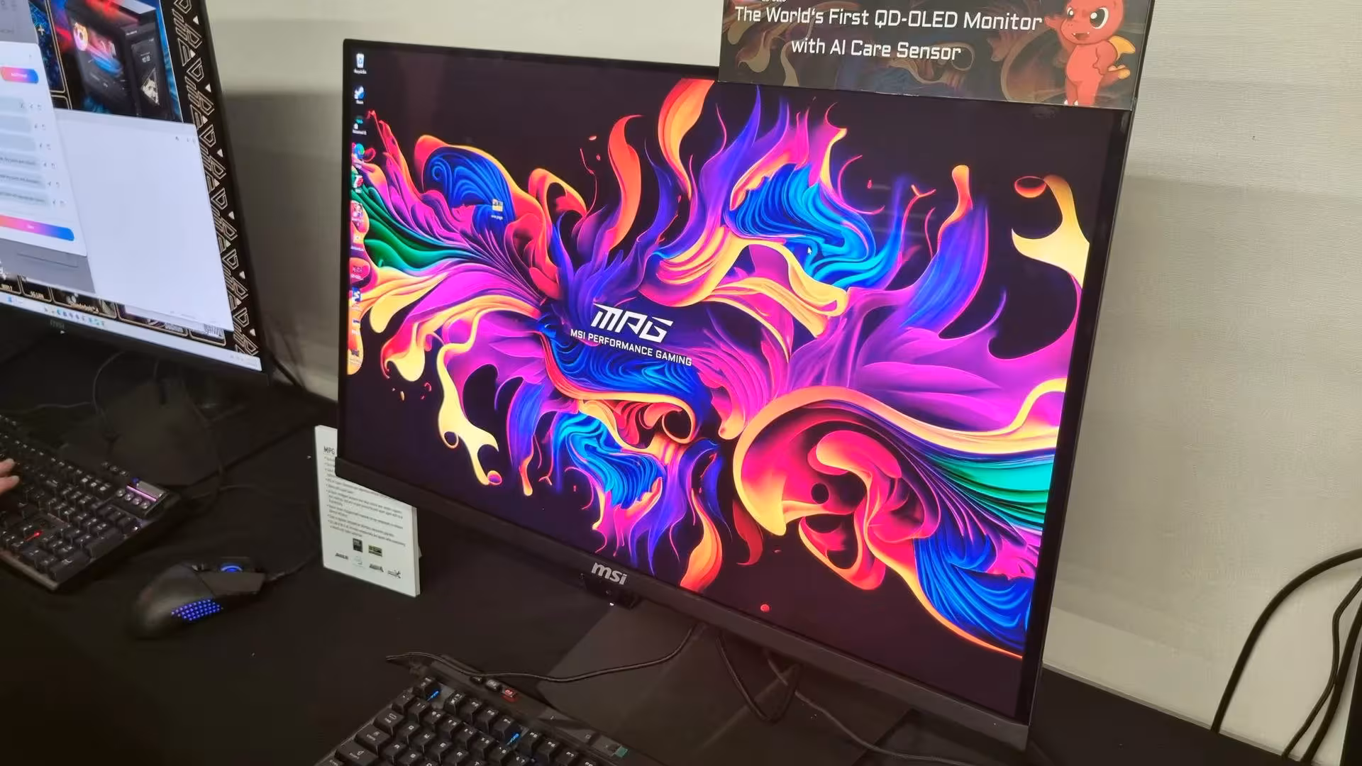 MSI unveiled the 500Hz MAG 272QP monitor with Samsung’s new OLED sensor