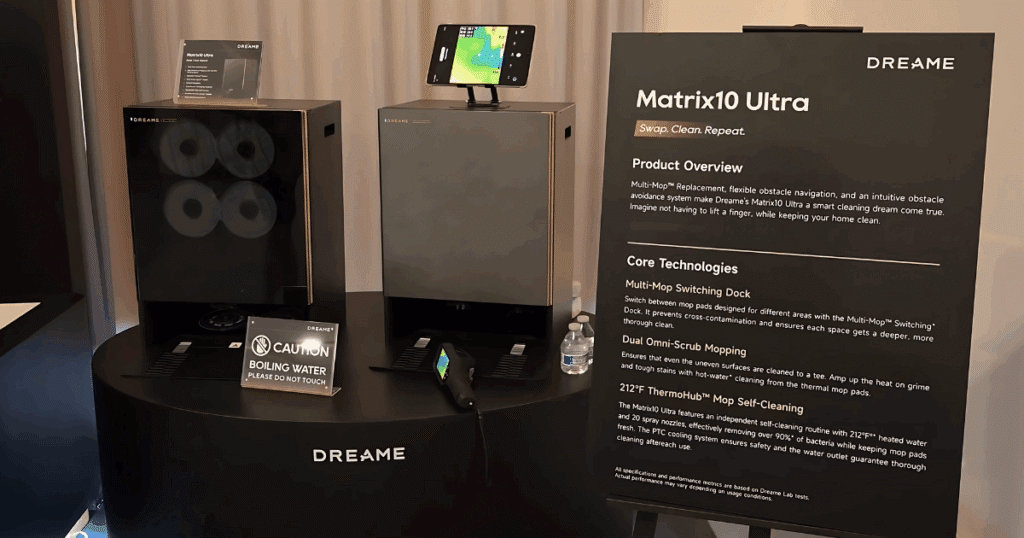 Dreame shows Matrix10 Ultra and new vacuum cleaners at IFA 2025 3 matrix 10 ultra robot vacuum launch 1024x538 1