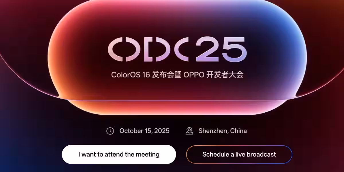 Oppo has announced the ColorOS 16 presentation for October 15 Oppo has announced the ColorOS 16 presentation for October 15