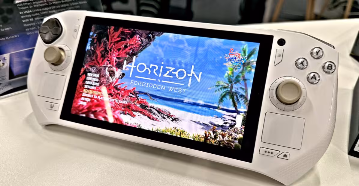 The design and specifications of the Zotac Zone Pro handheld console have appeared online
