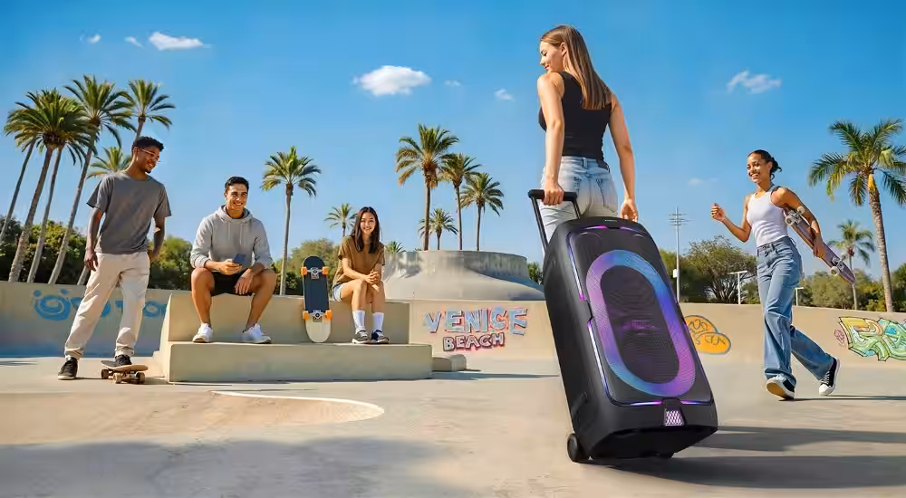 IFA 2025: Samsung unveils Sound Tower ST50F and ST40F portable speakers