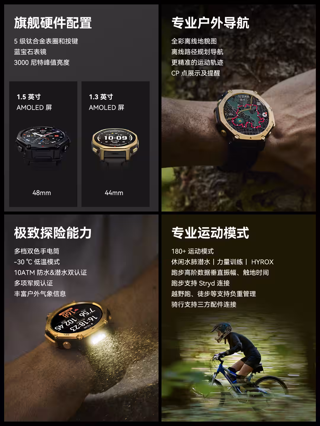 Amazfit unveiled a smaller version of the T-Rex 3 Pro in a 44mm 4 00654dgvly1i6nh5rp4gcj30u014017e