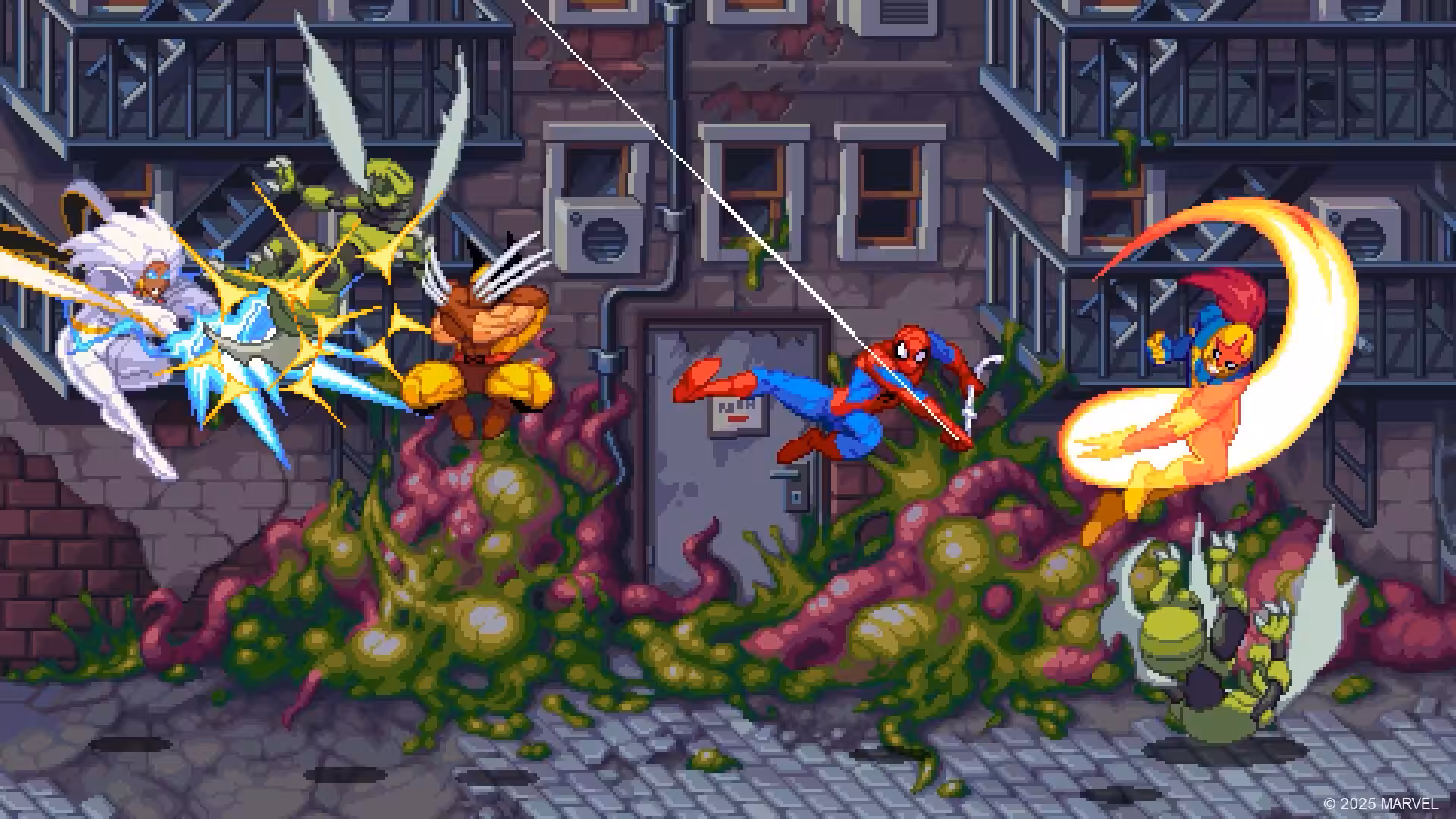 Marvel Cosmic Invasion retro action movie demo published