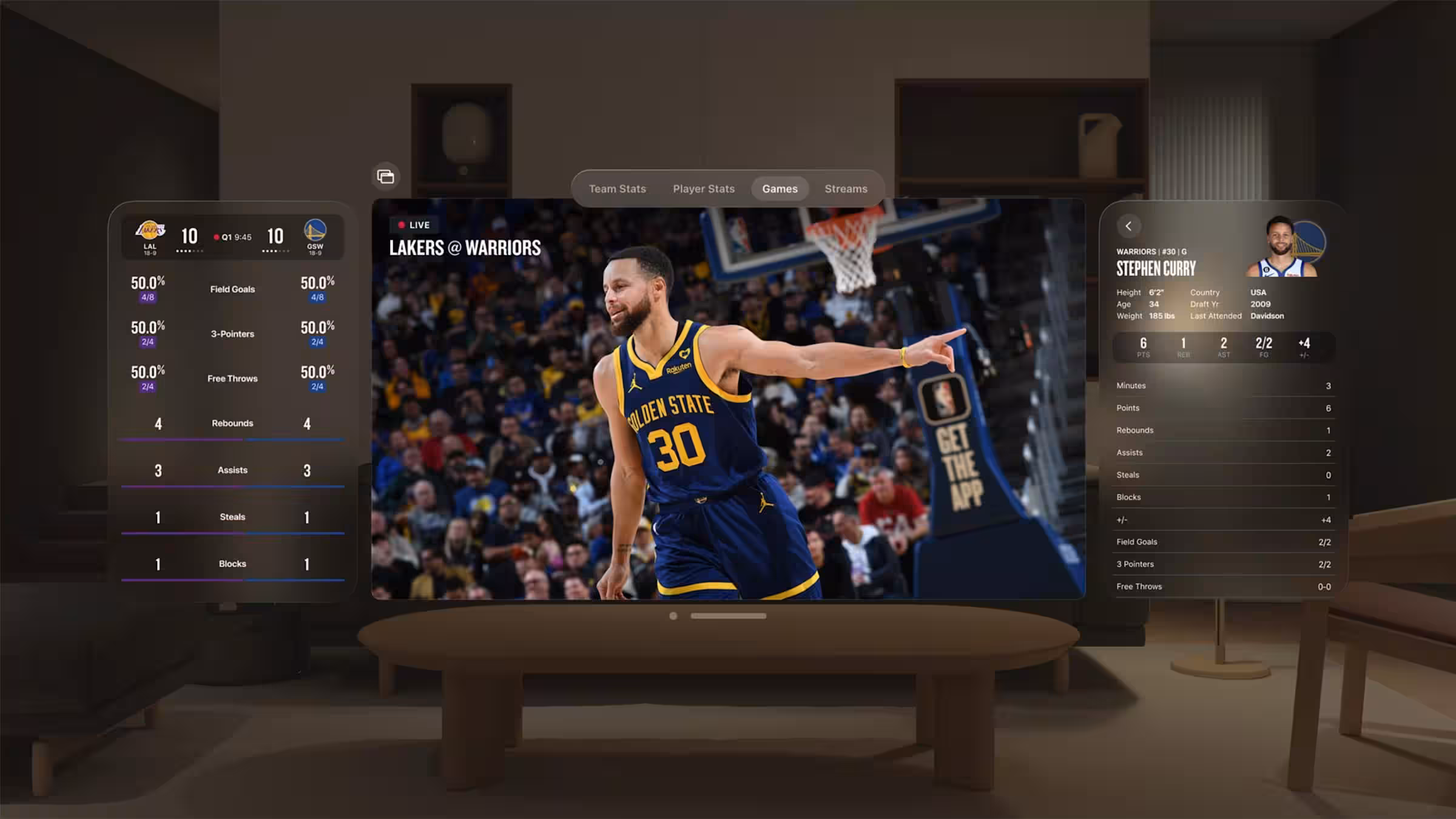 Apple will add the ability to watch NBA games to Vision Pro Apple will add the ability to watch NBA games to Vision Pro