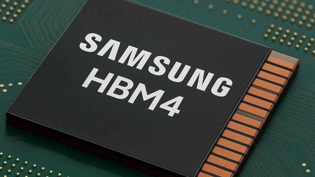 Samsung has developed its first HBM4 chip Samsung has developed its first HBM4 chip