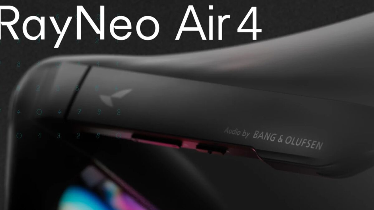RayNeo unveiled the Air 4 AR glasses – the world’s first glasses with HDR10 support and sound from Bang & Olufsen