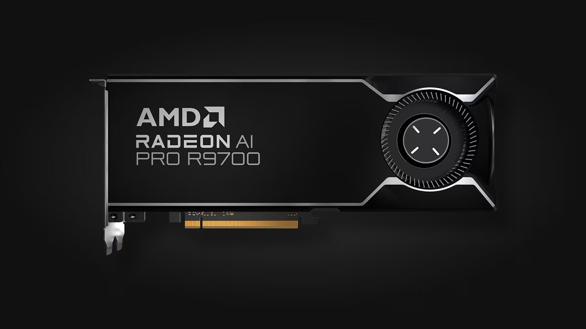 AMD revealed the Radeon AI PRO R9700 graphics card, a powerful alternative to Nvidia for home AI systems