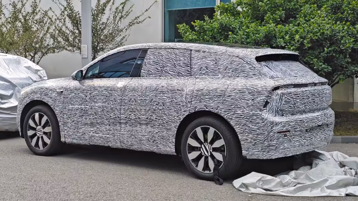 Audi’s new electric car with facial recognition spotted in China