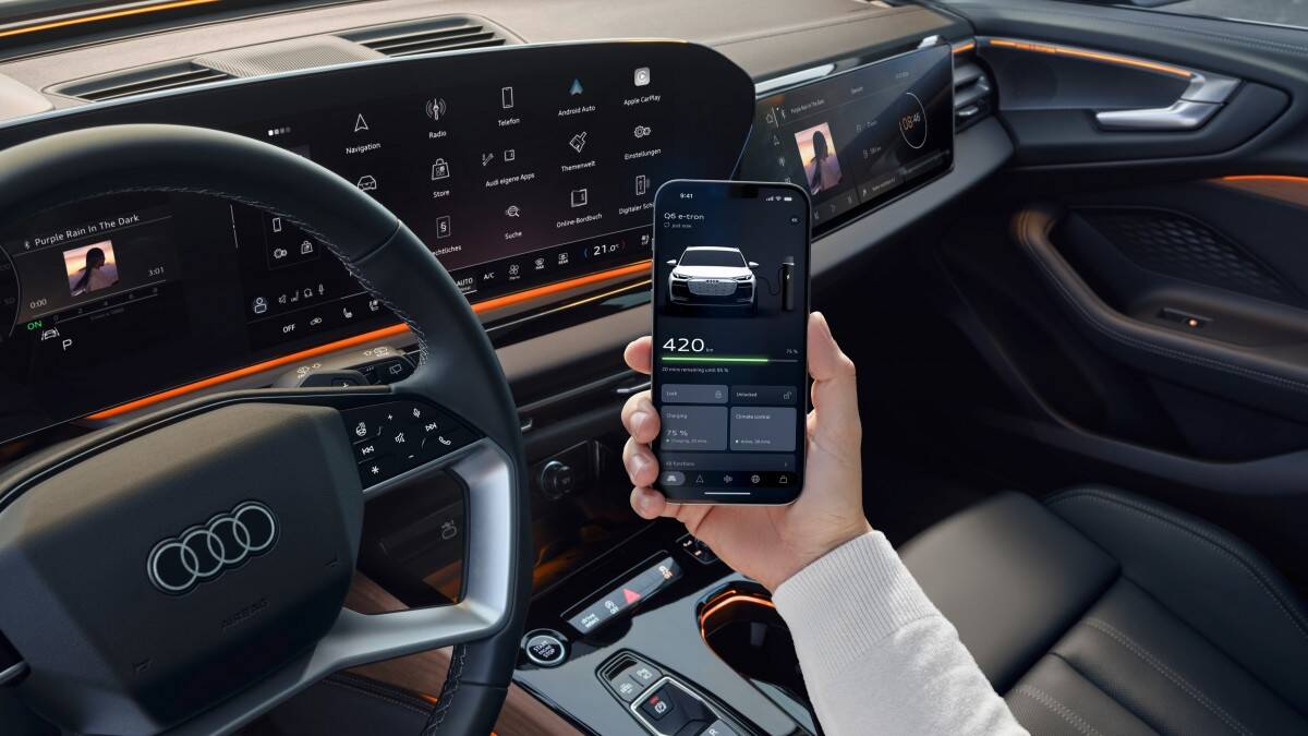 Audi has completely revamped the myAudi app: artificial intelligence, digital key and electric car control