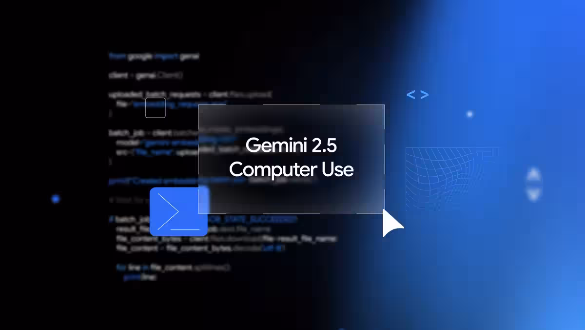 Google’s new Gemini 2.5 allows AI to interact with websites in the same way as humans