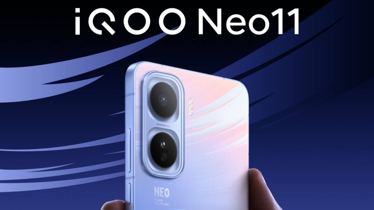 iQOO revealed the design of the new Neo11 2 smartphone iQOO Neo11