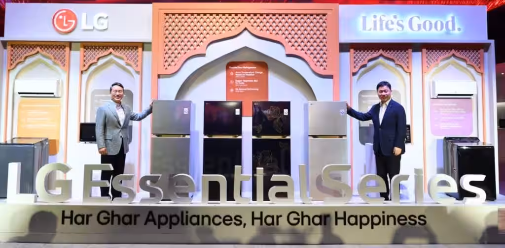 LG unveiled Essential Series for India: refrigerator, washing machine, air conditioner and oven LG unveiled Essential Series for India: refrigerator, washing machine, air conditioner and oven