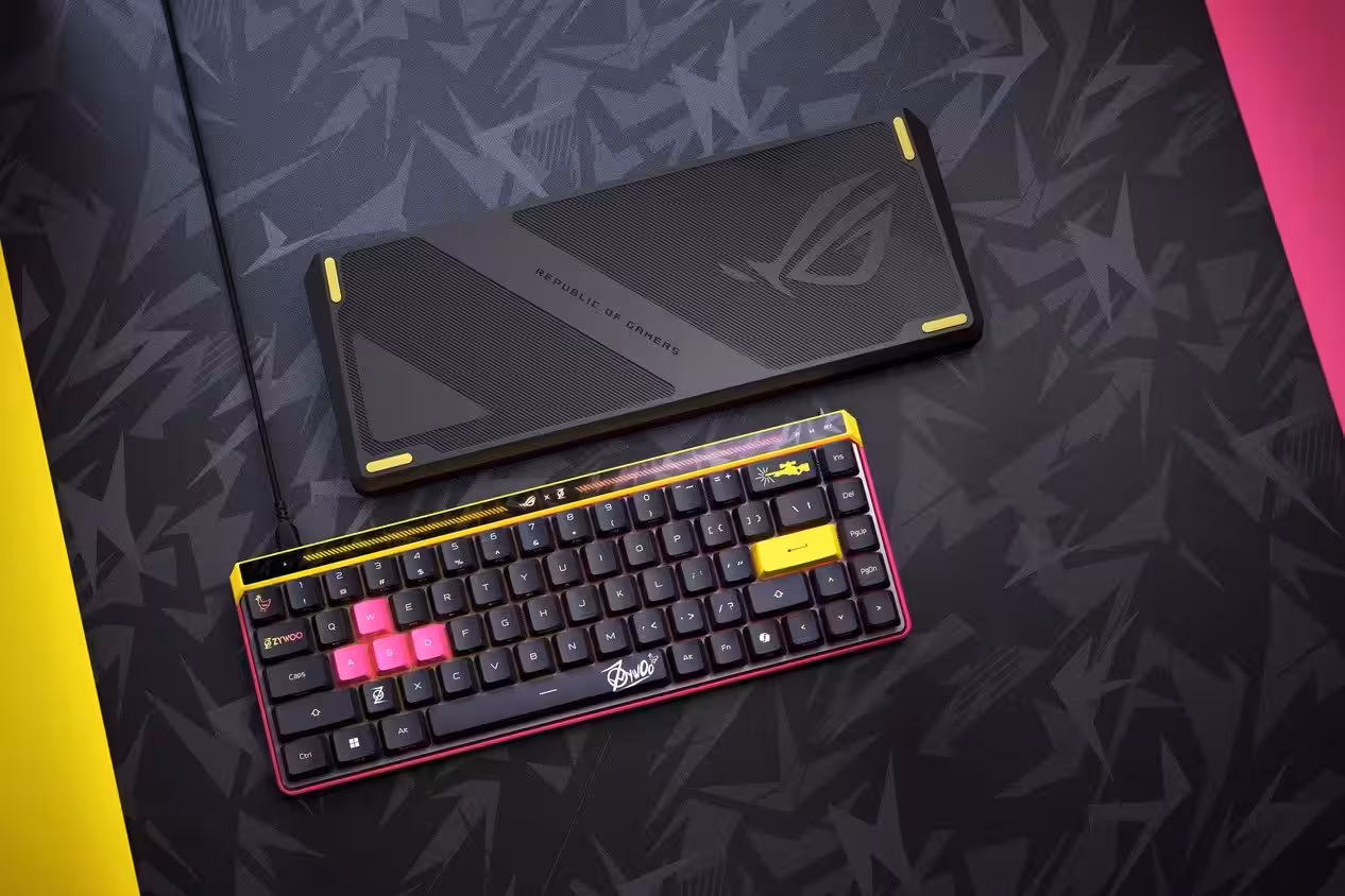Asus ROG unveiled Azoth 96 HE and Falchion Ace ZywOo Edition gaming keyboards with magnetic switches and 0.125ms 5 response m606 scenariophoto 00003