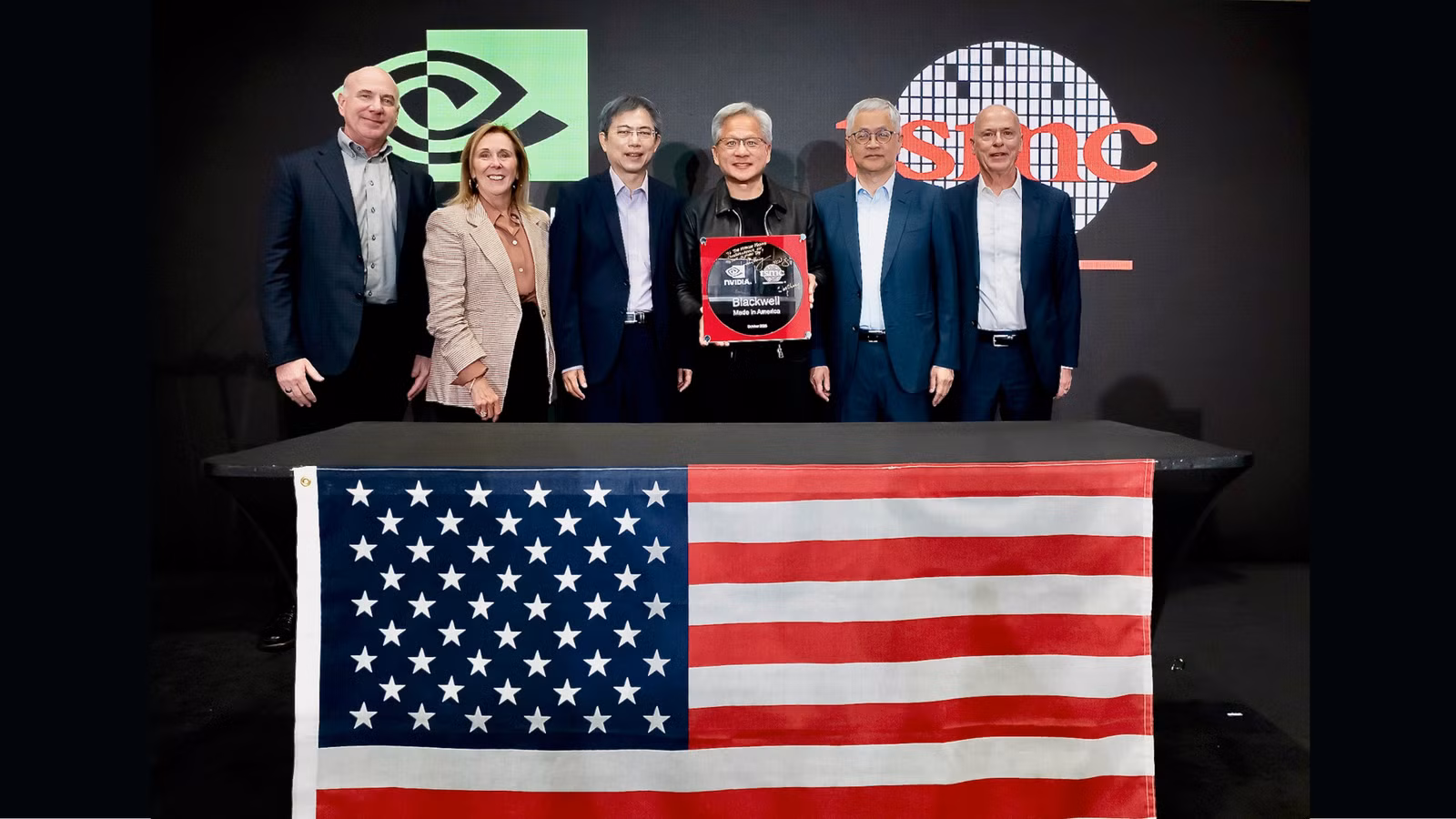 Nvidia has produced the first Blackwell wafer entirely in the US Nvidia has produced the first Blackwell wafer entirely in the US