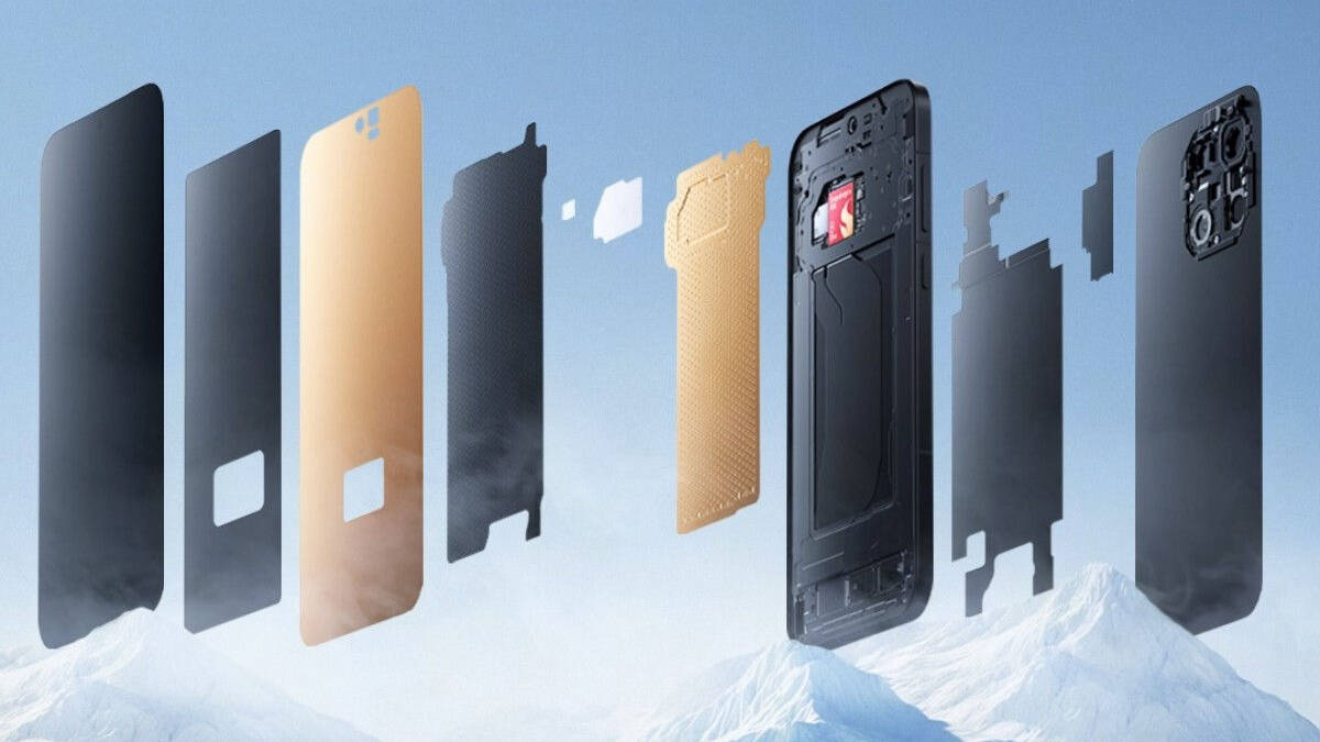 OnePlus has unveiled its flagship Glacier Cooling system OnePlus has unveiled its flagship Glacier Cooling system