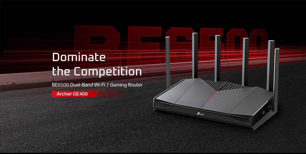 TP-Link revealed the Archer GE400 Wi-Fi 7-router gaming router