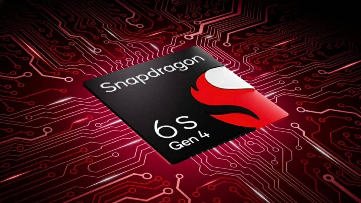 Qualcomm unveiled the Snapdragon 6s Gen 4 chip with improved performance