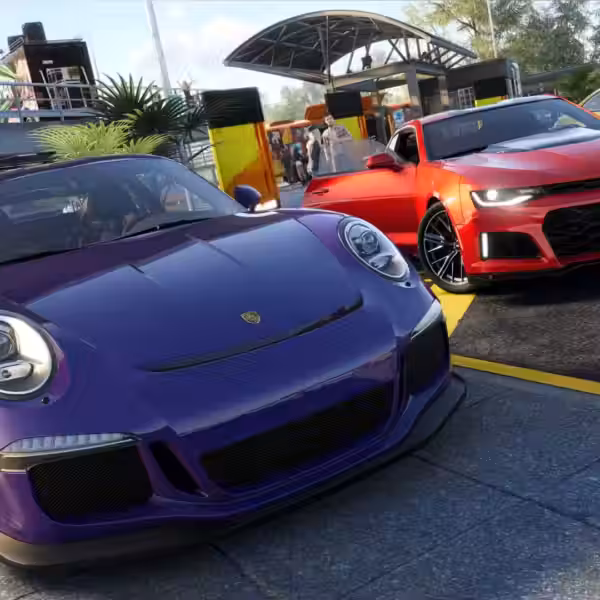 the crew 2 porsche 911 gt3 rs chevrolet camaro zl1 bmw m4