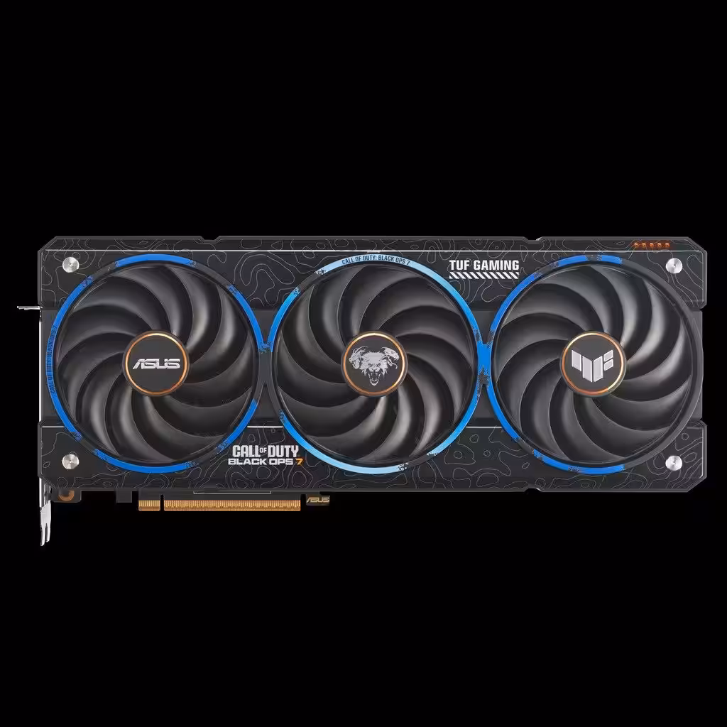 Asus unveils limited edition TUF Radeon RX 9070 XT graphics card in Call of Duty: Black Ops 7 3 style tuf gaming rx 9070 xt cod 2d