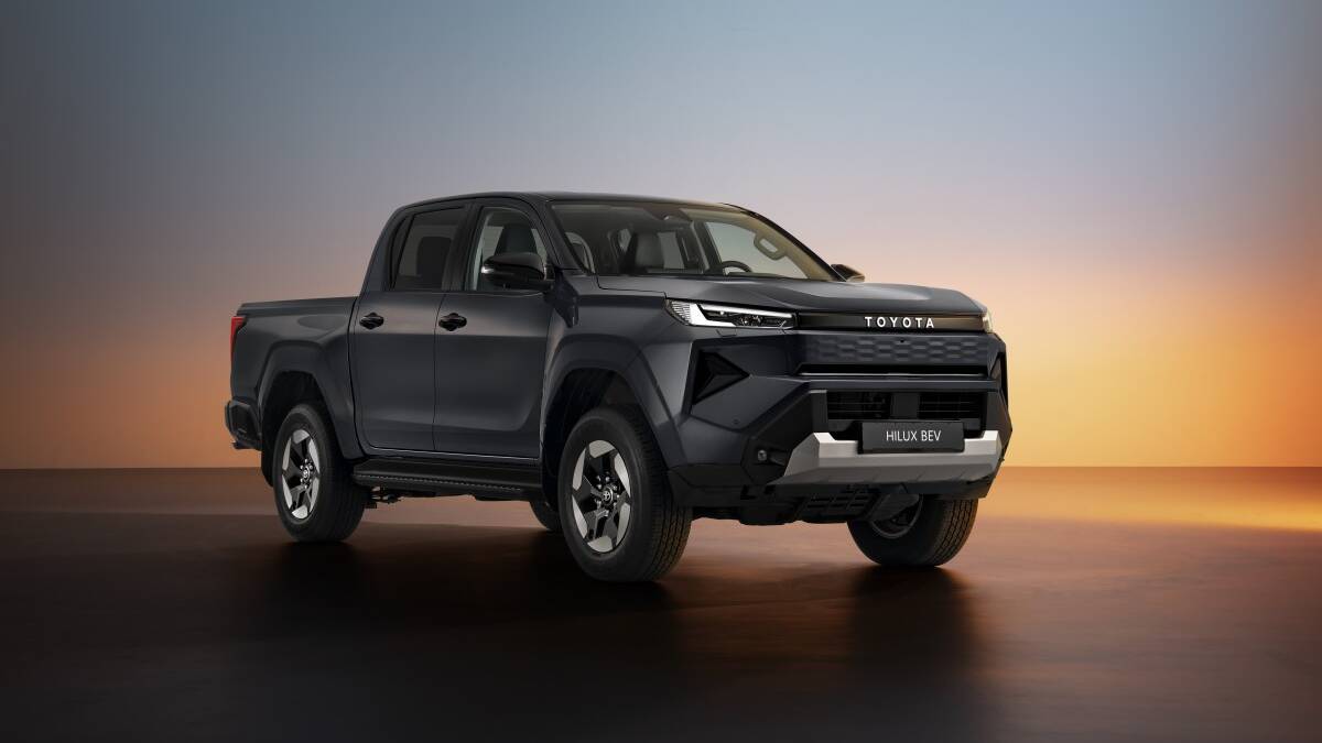 Toyota has unveiled the first electric Hilux Toyota has unveiled the first electric Hilux