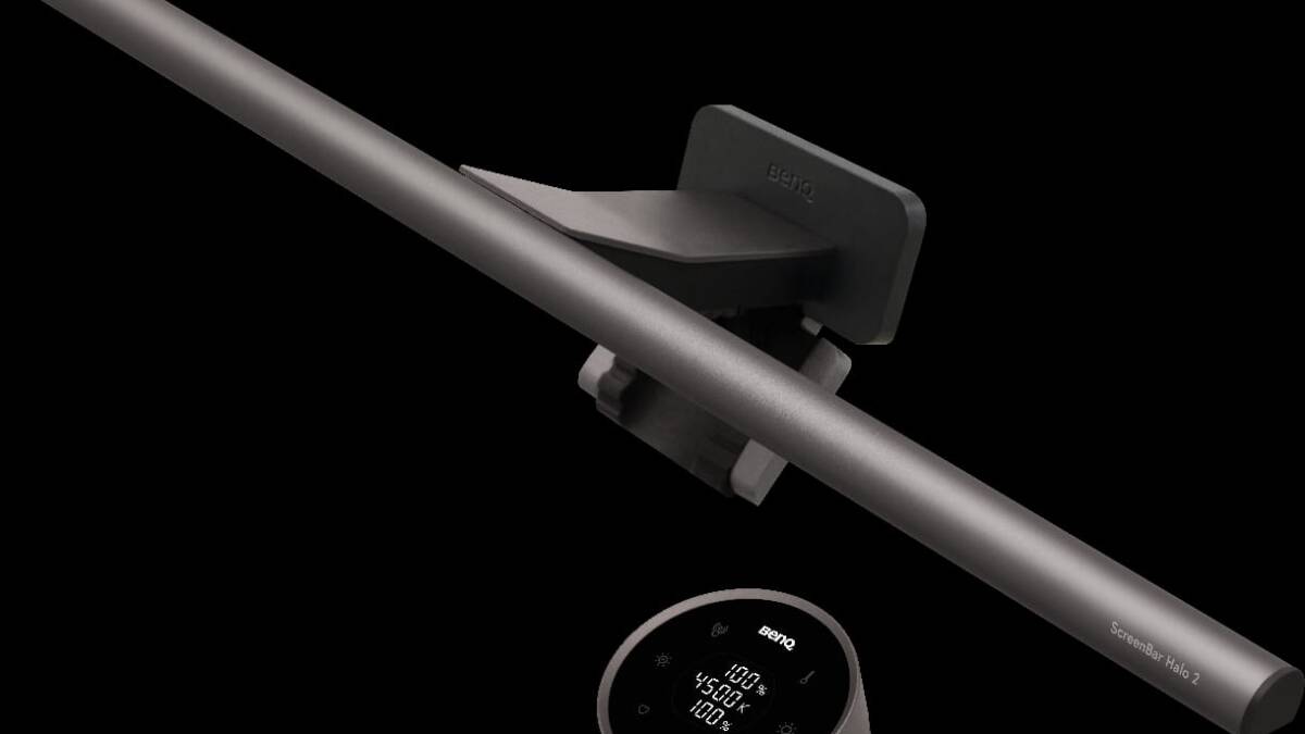 BenQ has unveiled the ScreenBar Halo 2 smart lamp
