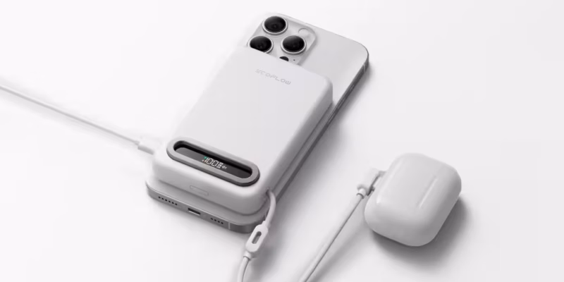 EcoFlow has launched a low-cost Rapid Mag Qi2 powerbank with wireless charging support