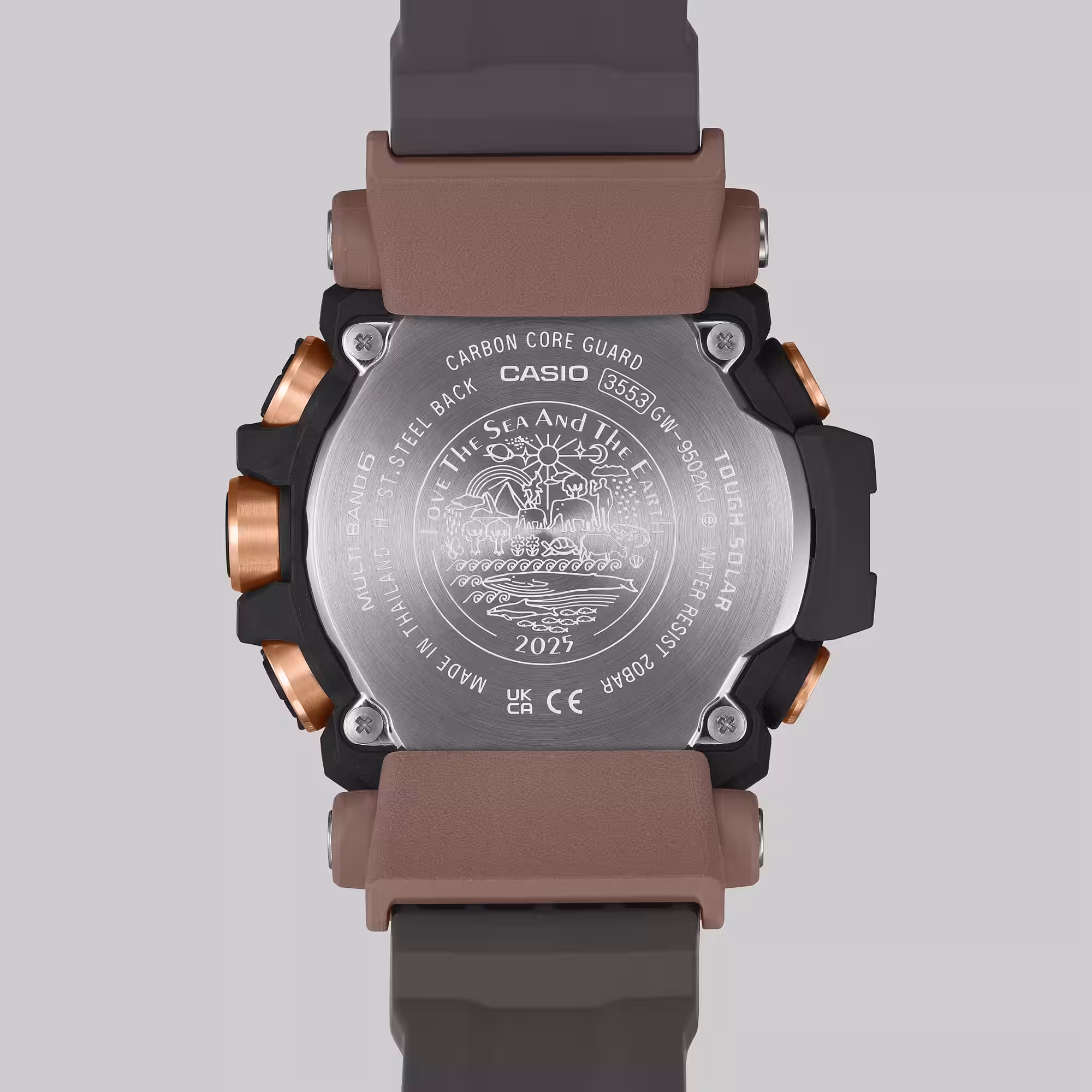 Casio unveils limited edition G-Shock Mudman GW-9502KJ-8 watch inspired by Hippo 4 gw 9502kj 8 urabuta