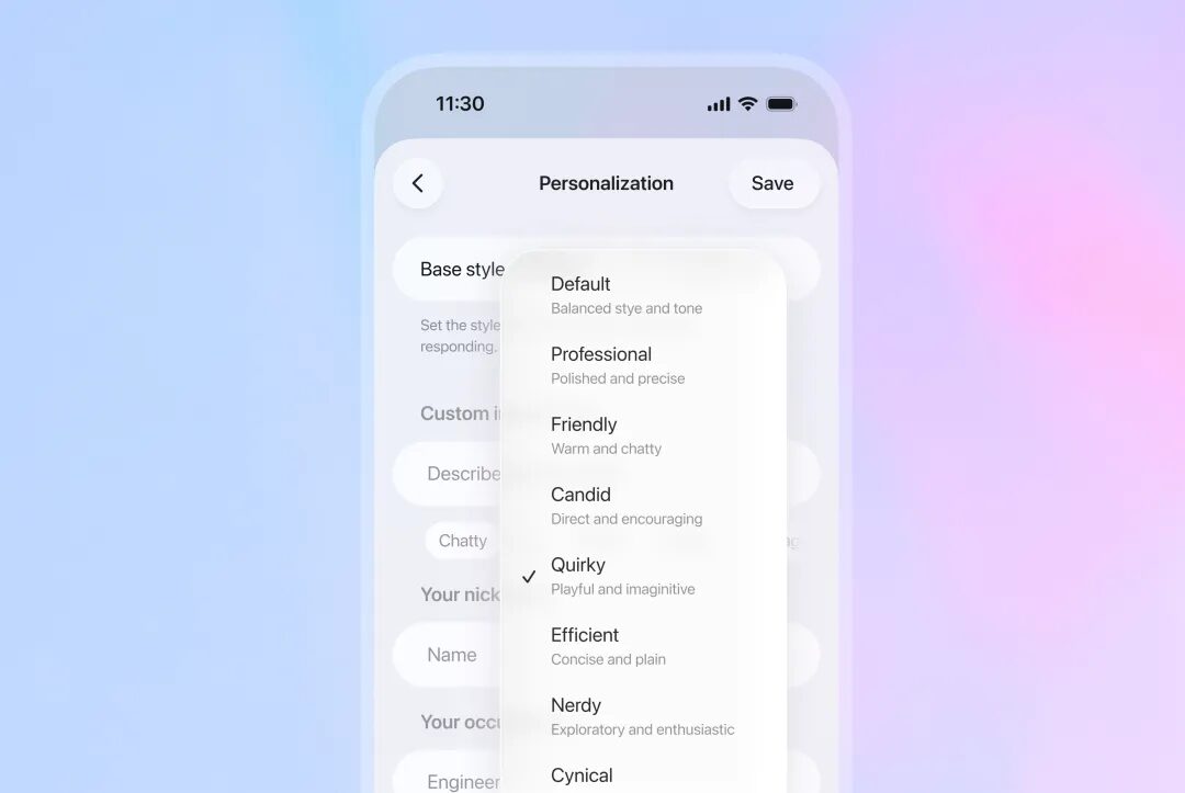 OpenAI has released a “conversational” GPT-5.1