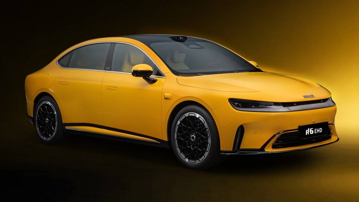 The new Smart #6 hybrid sedan has been unveiled The new Smart #6 hybrid sedan has been unveiled