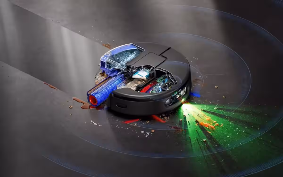 Dyson unveils Spot+Scrub AI robot vacuum with local AI treatment and full self-cleaning station 4 dyson spotscrub ai robot vacuum