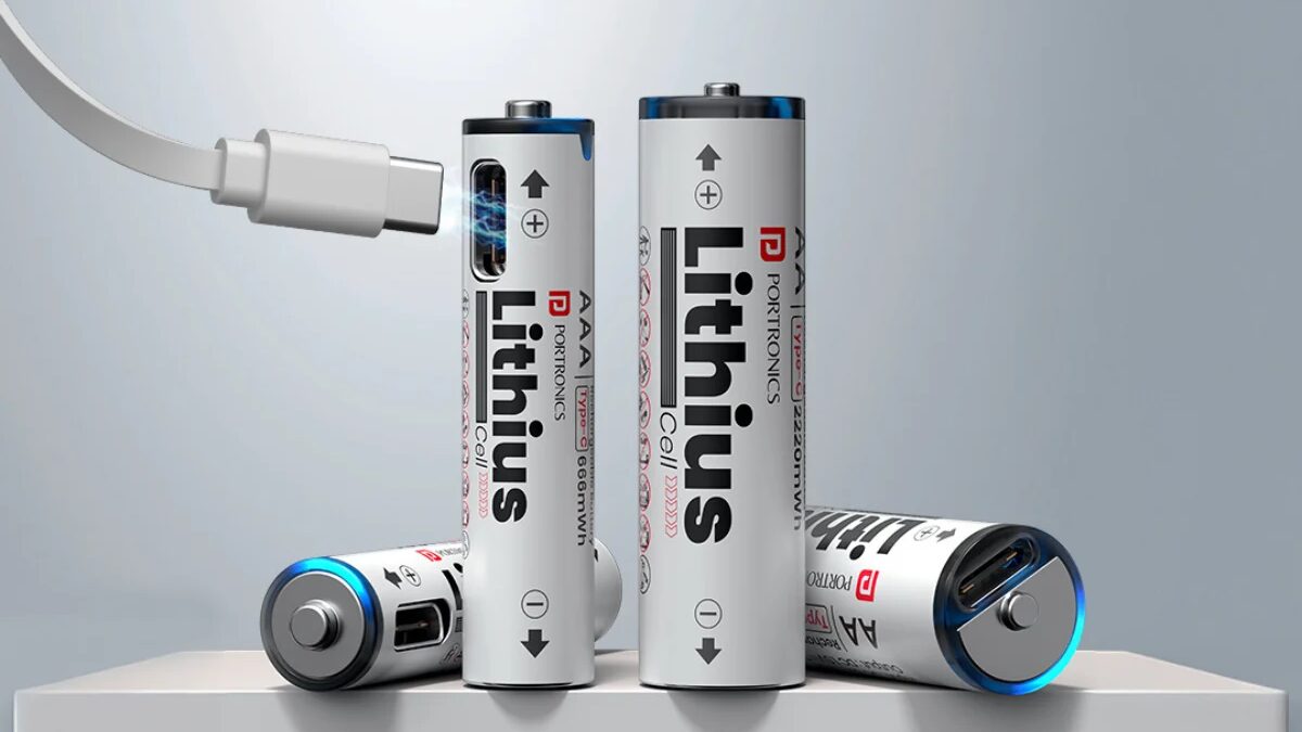 Portronics introduced Lithius Cell lithium-ion batteries with USB-C and long battery life
