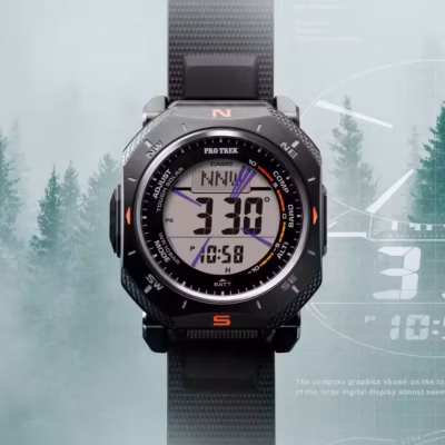 Casio prepares to launch the unusual Pro Trek PRG-69 with an octagonal case