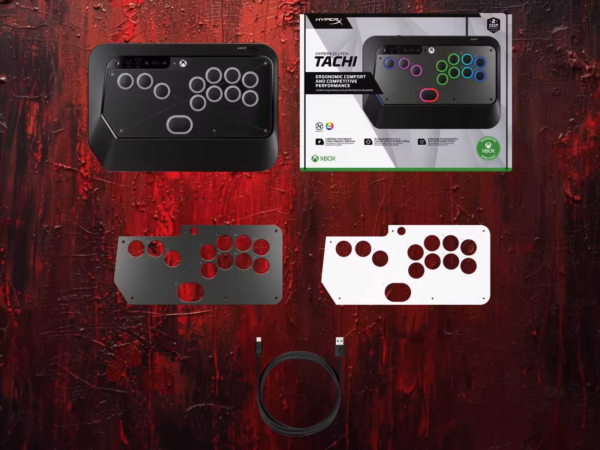 CES 2026: HyperX unveils Clutch Tachi leverless joystick with tactile and magnetic switches 3