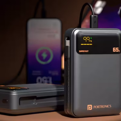 Portronics unveils powerful Ignis 65 power bank with 65W fast charging and 20,000mAh battery