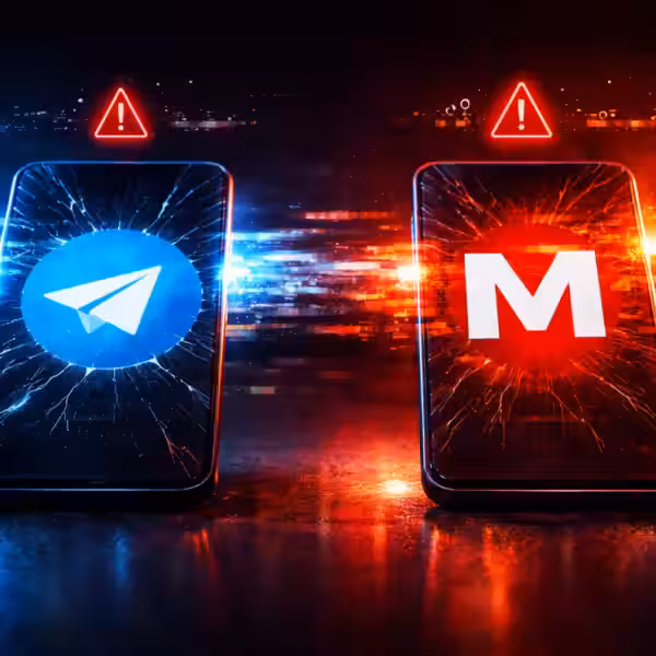 Max messenger crashes following Telegram slowdown