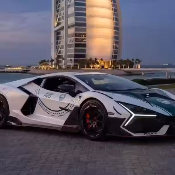Mansory’s Lamborghini Revuelto joins Dubai police fleet