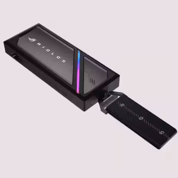 Asus unveils ROG Strix Aiolos external enclosure for M.2 SSDs with speeds up to 20 Gbps