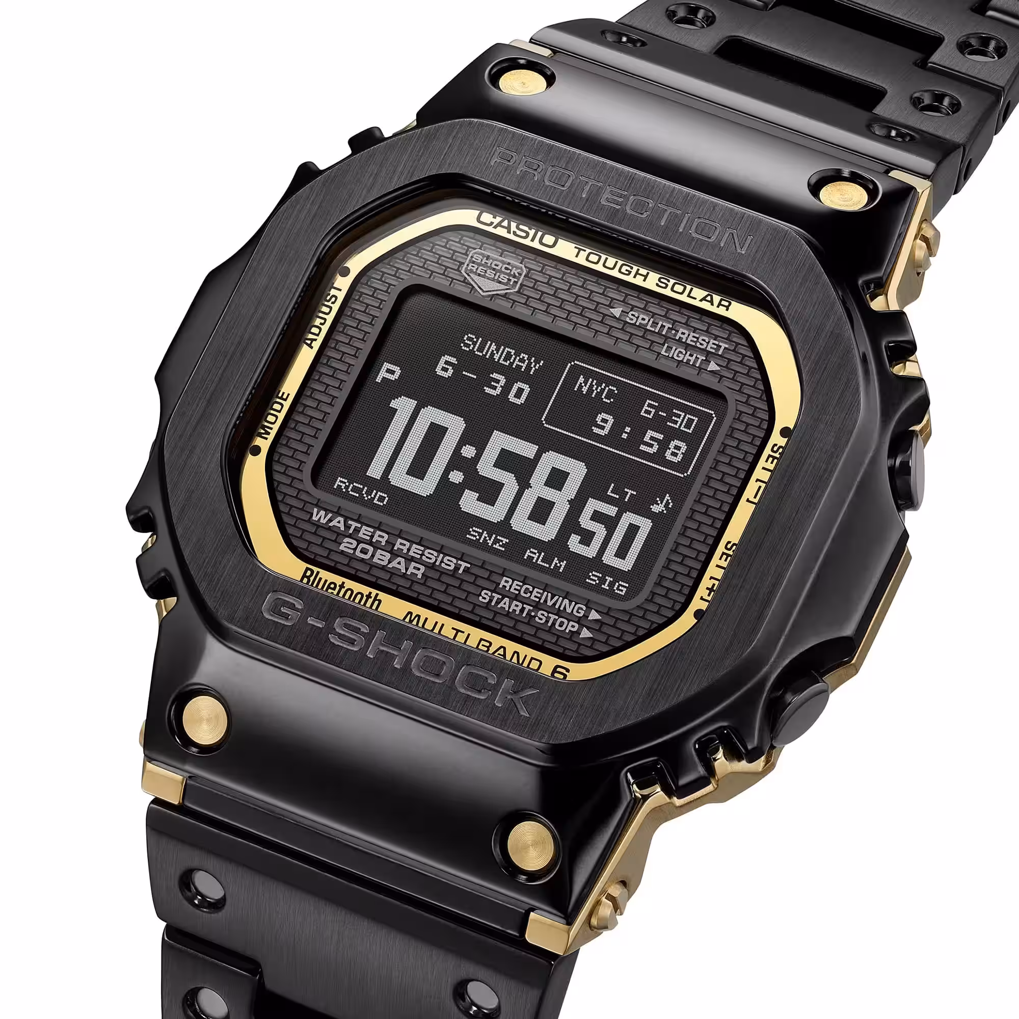 Casio G-Shock GMWBZ5000BD-1 black ion-plated model