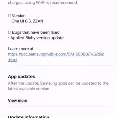 One UI 8.5 beta 5 launches on Galaxy S25 in India 3 One UI 8.5 beta 5 launches on Galaxy S25 in India