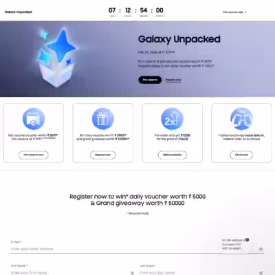 Samsung offers free storage upgrade with Galaxy S26 preorders in India 3 Samsung offers free storage upgrade with Galaxy S26 preorders in India